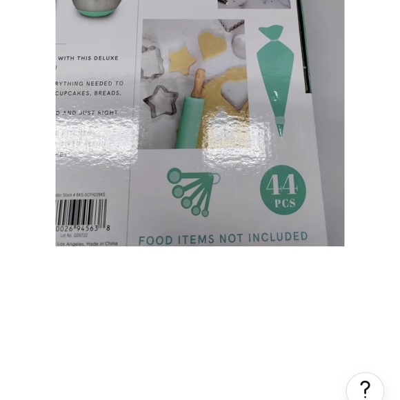 HandStand Kitchen Classic Kids 44 Piece Baking Set For Real Baking NEW - Picture 4 of 9